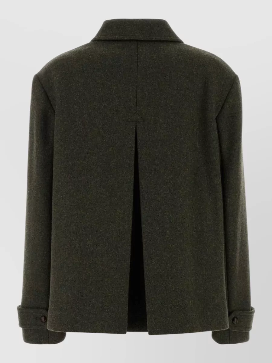 Weekend Max Mara Virgin Wool Fitted Jacket