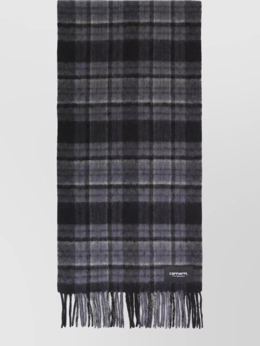Carhartt Wip Checked Wool Scarf