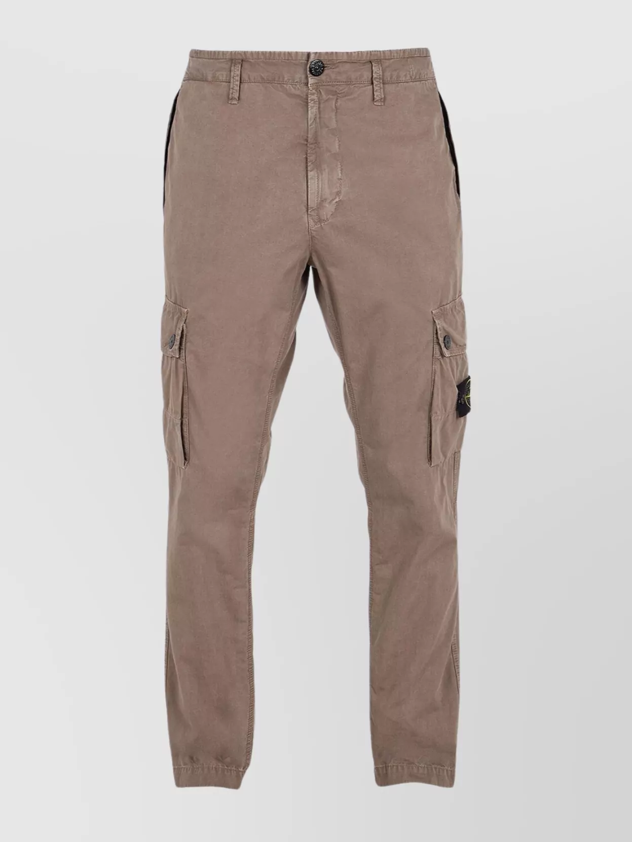 Shop Stone Island Functional Cargo Pocket Trousers