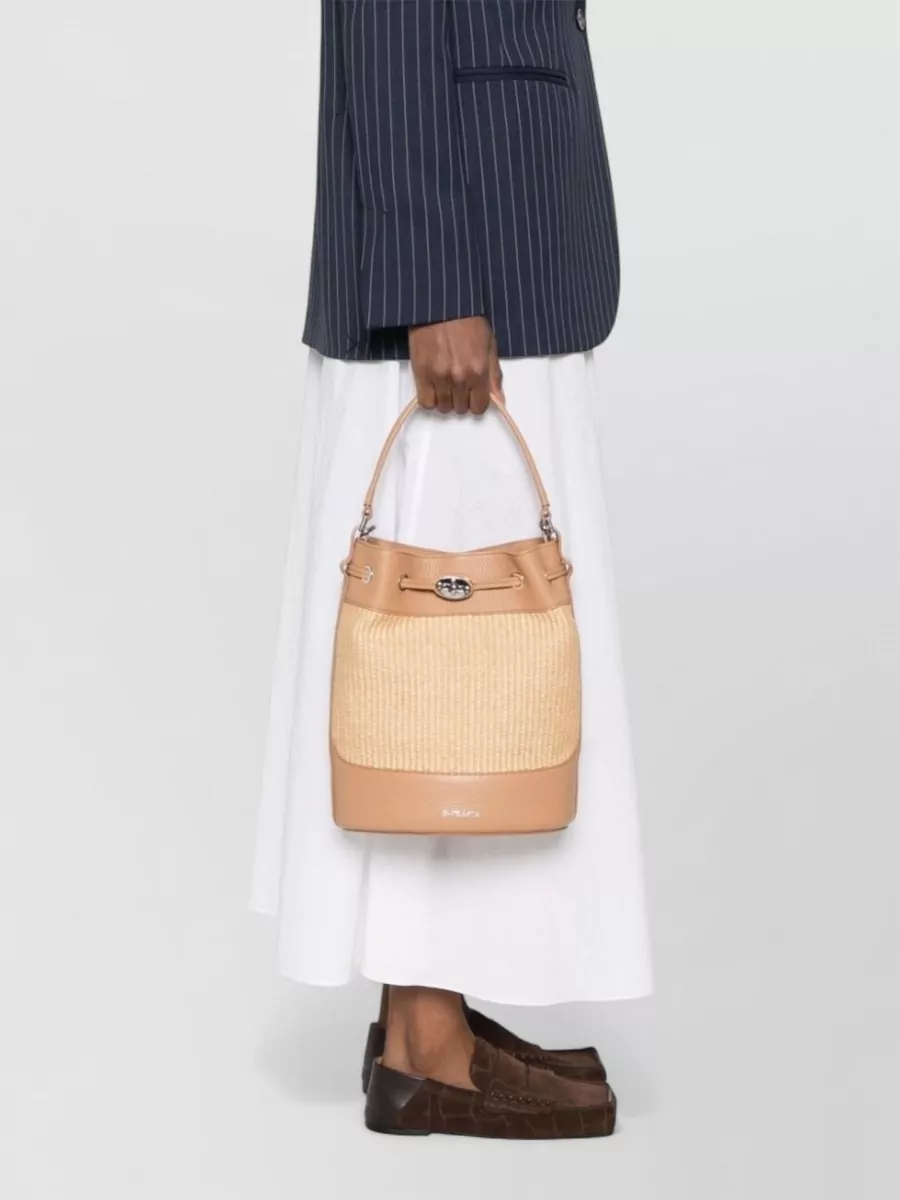 Zanellato Calf Leather Bucket Bag