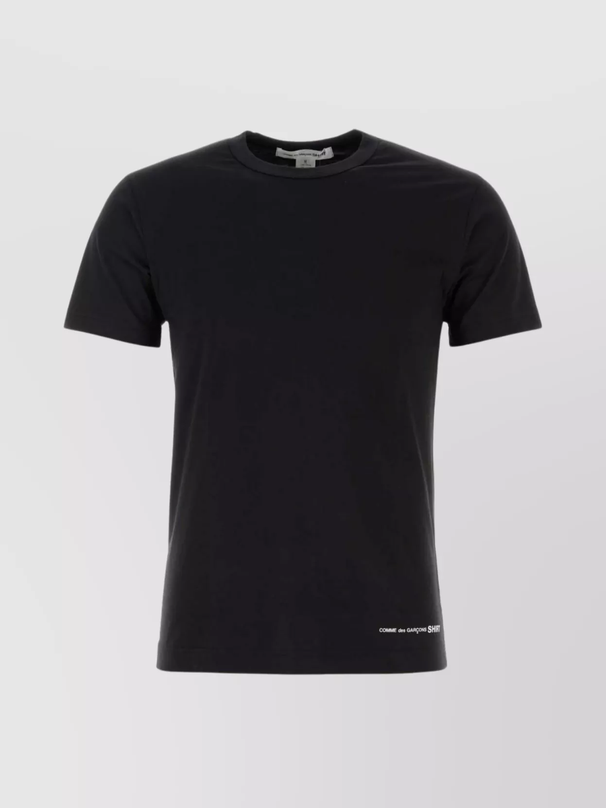 Shop Comme Des Garçons Basic Crew Neck T-shirt With Short Sleeves