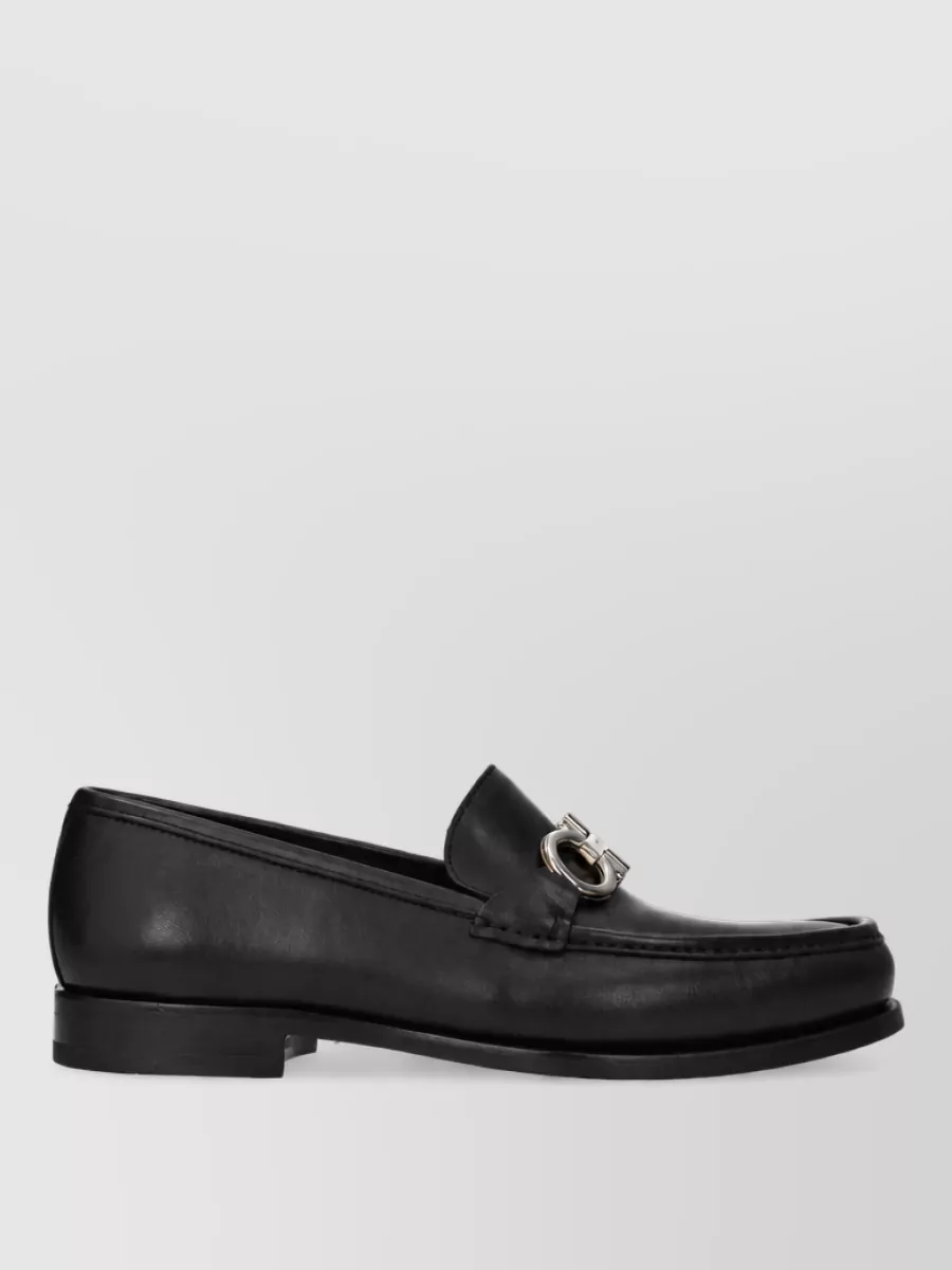 Ferragamo Leather Loafers