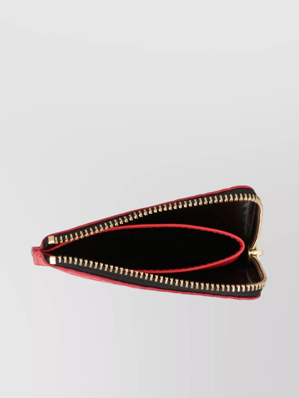 Comme Des Garçons Zipped Leather Coin Purse