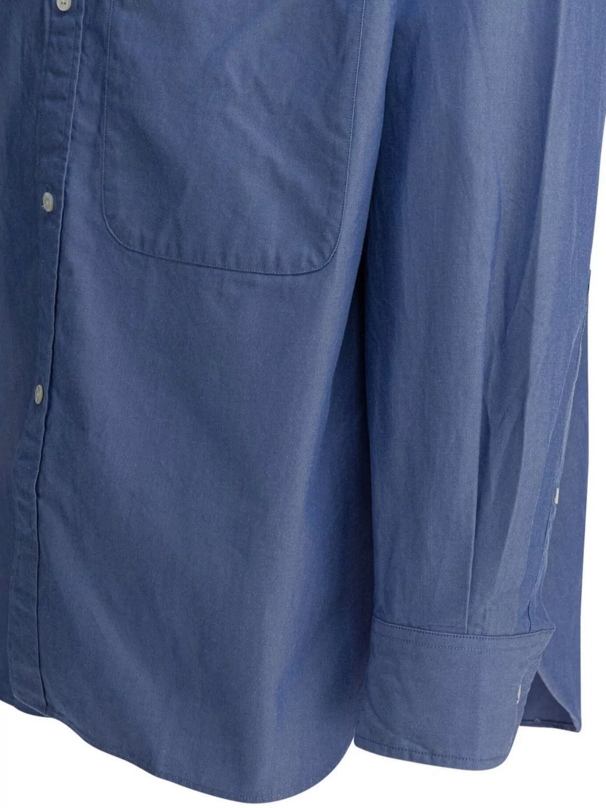 Beams Plus Long Sleeve Shirt Featuring Button-Down Collar