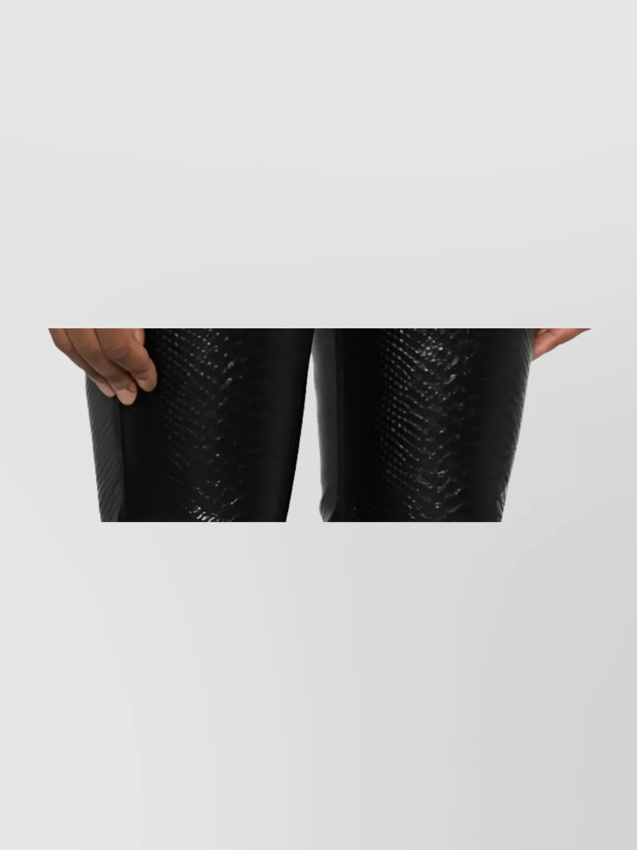 Rick Owens Naska High Neck Leather Jacket