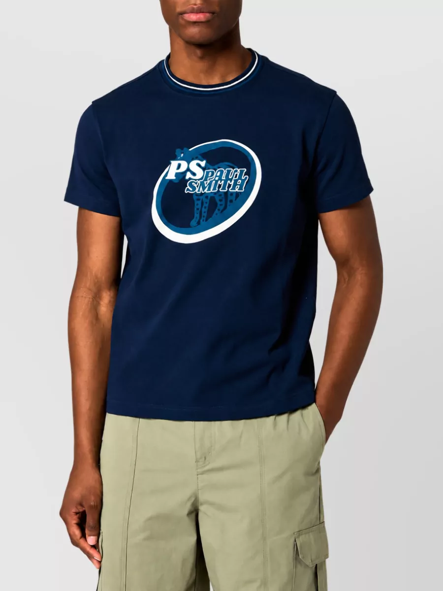 Paul Smith Logo Print T Shirt