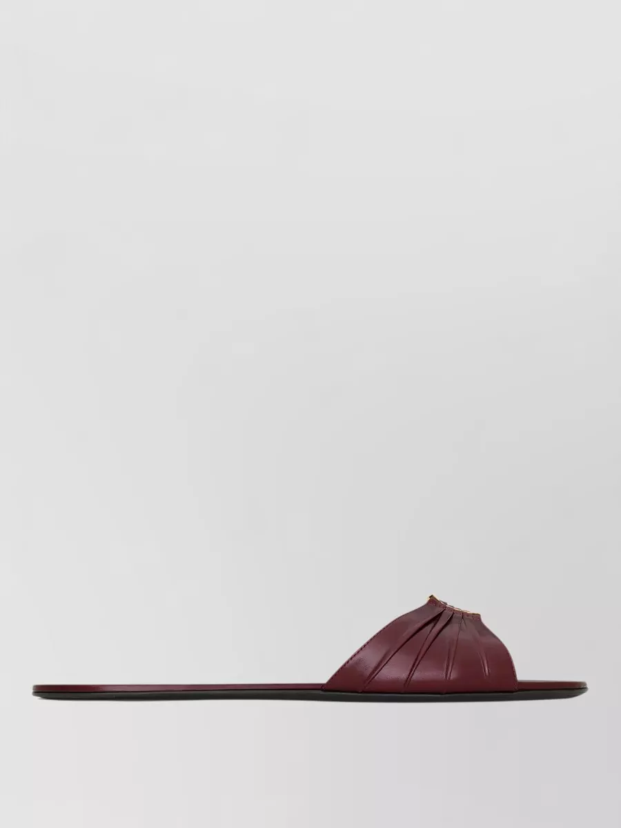 Saint Laurent Leather Babylone Mules
