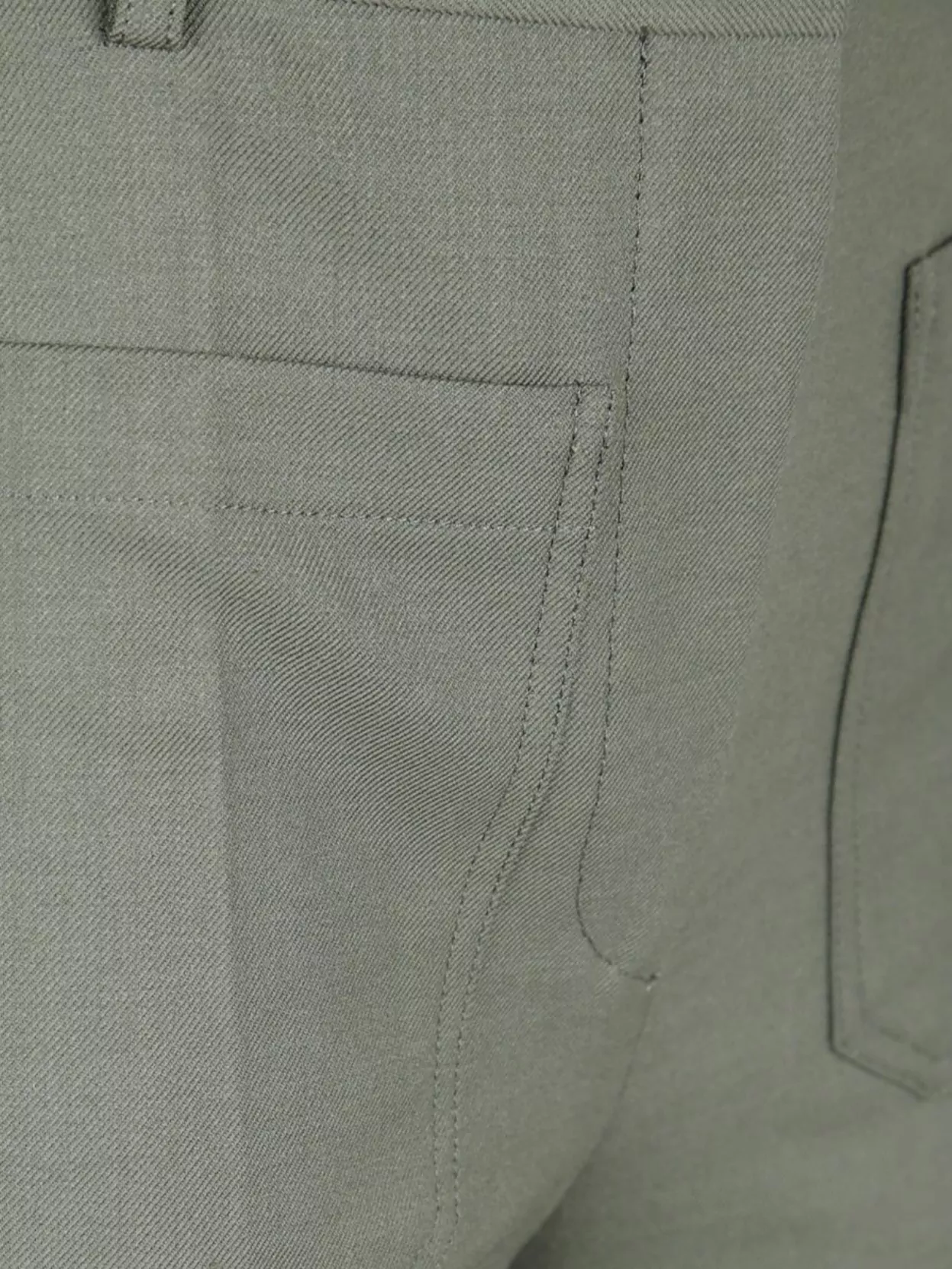 Victoria Beckham Wide Leg Trousers With Pockets And Loops