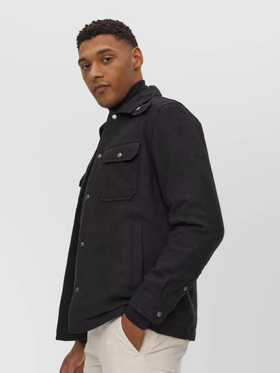 Woolrich Wool Single Breasted Coat