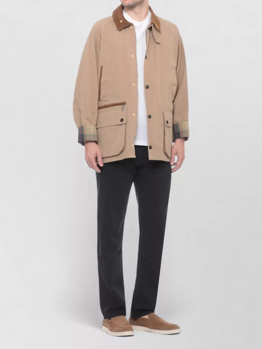 Barbour Single-Breasted Short Jacket