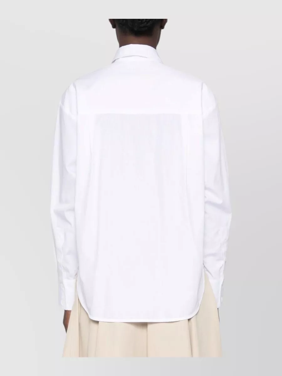 Ermanno Firenze Embroidered Cotton Shirt