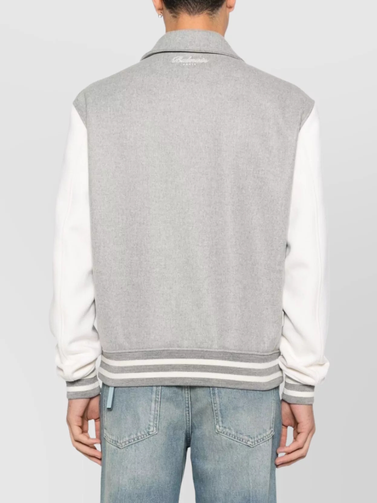 Balmain Wool Buttoned Long Sleeve Jacket