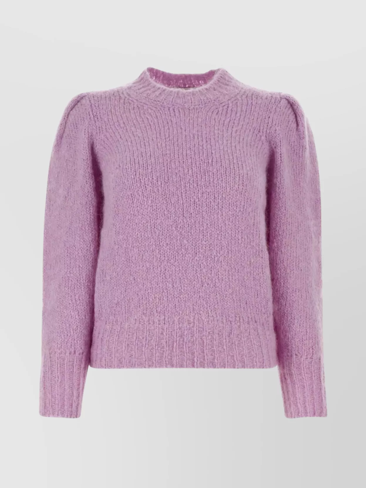 Shop Isabel Marant Emma Crew Neck Sweater In Purple