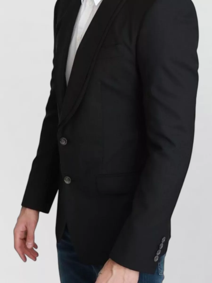 Dolce&Gabbana Virgin Wool Single Breasted Blazer