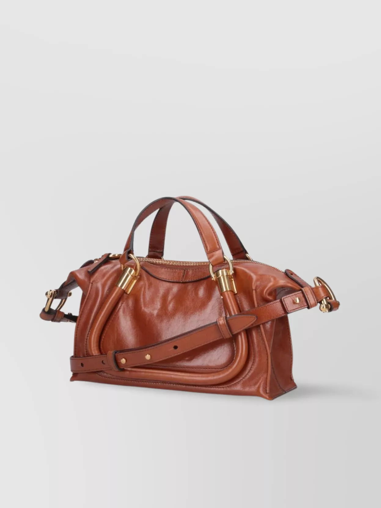 CHLOÉ SHOULDER BAG WITH ADJUSTABLE STRAP AND TOP HANDLES