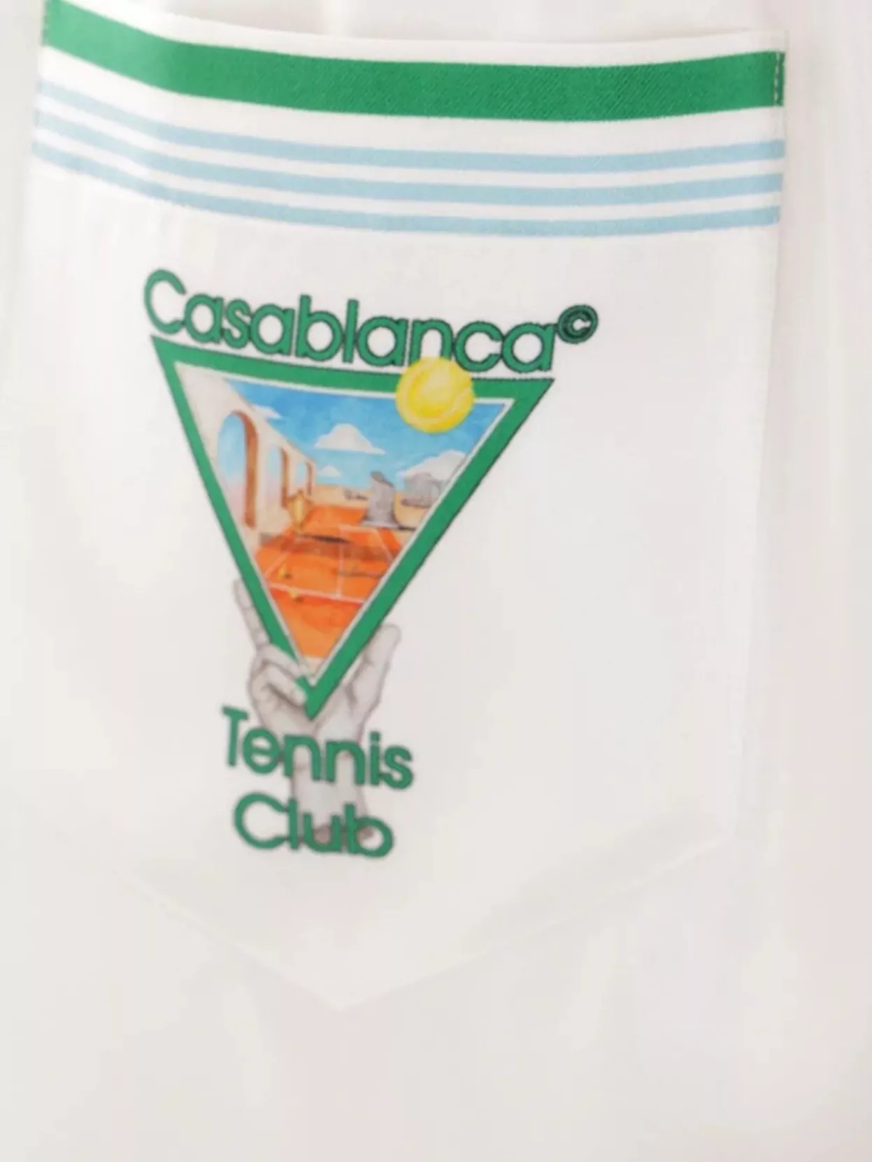 Casablanca Metaphysical Tennis Icon Shorts