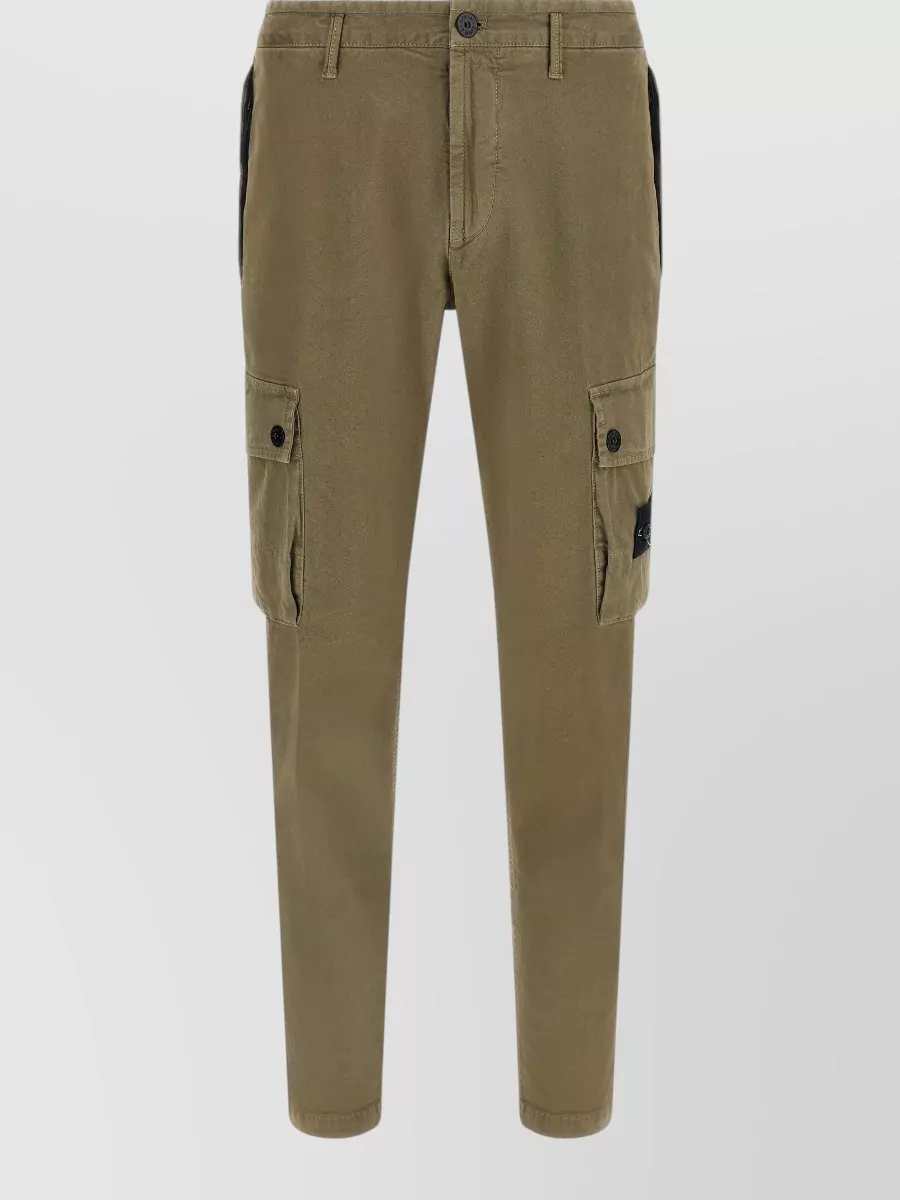 Stone Island Cotton Cargo Pants