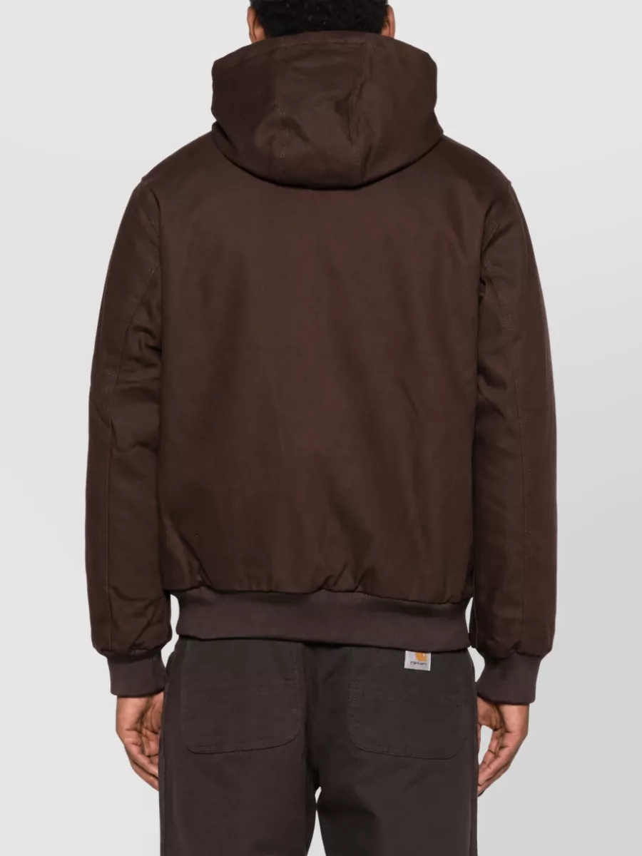 Carhartt Wip Cotton Hooded Padded Coat