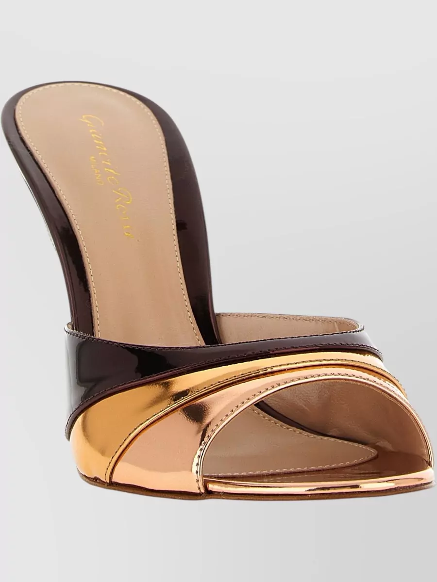Gianvito Rossi Leather Mules