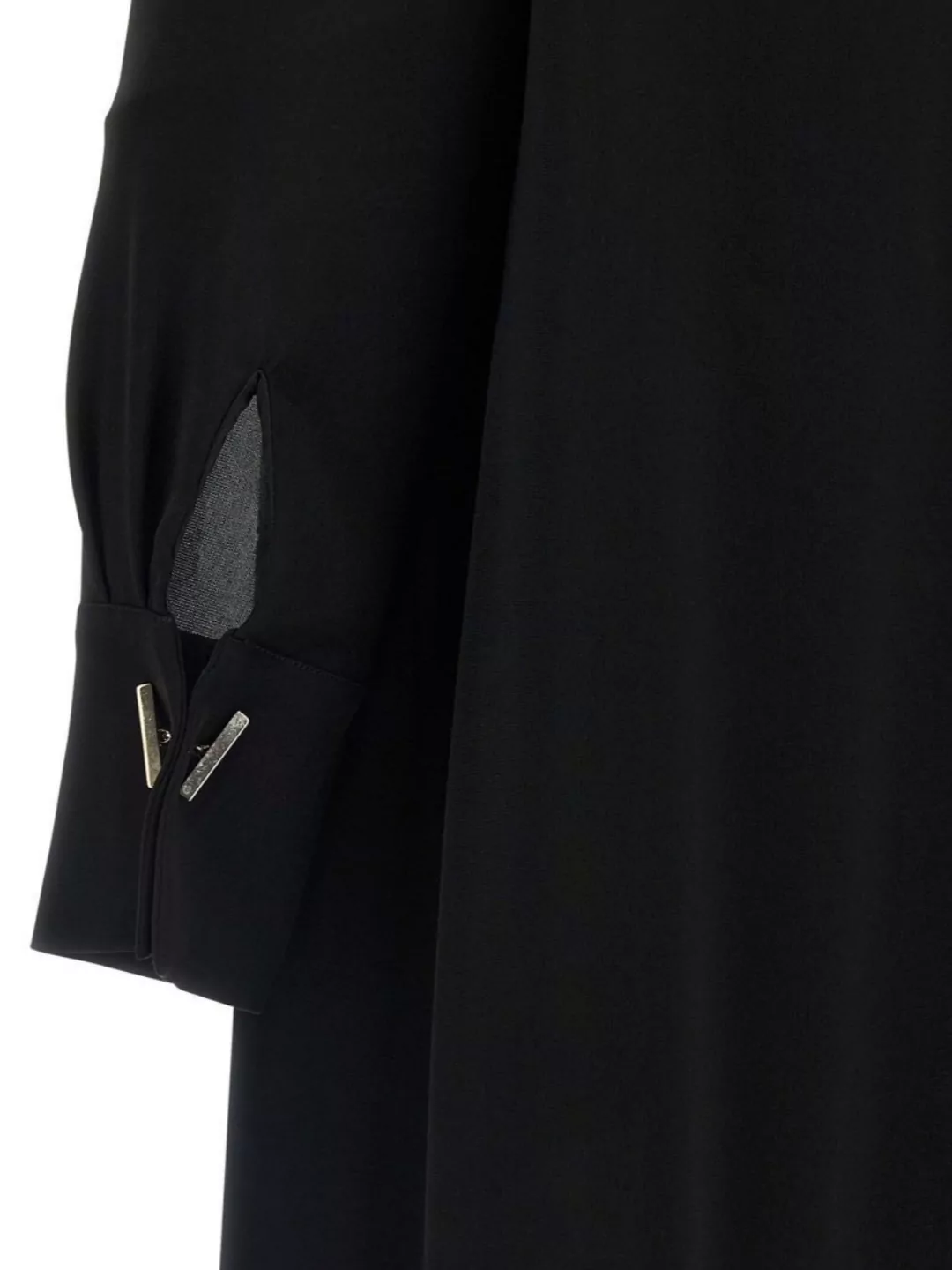 S Max Mara 'Numana' Dress With Cuffed Long Sleeves