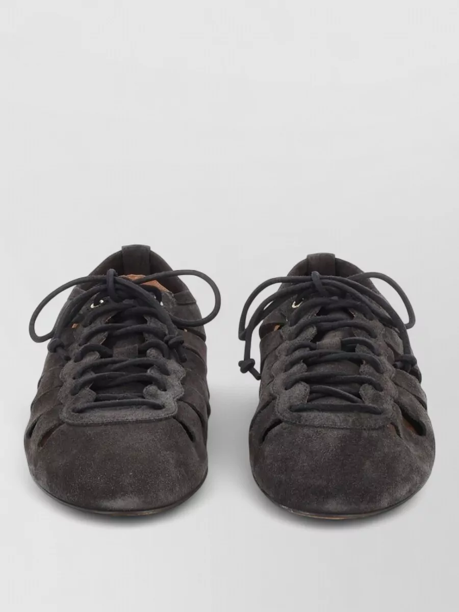 Isabel Marant Leather Lace-Up Shoes