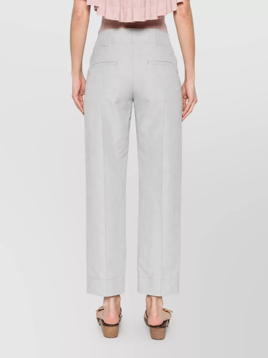 Chloé Straight-Leg Tailored Trousers