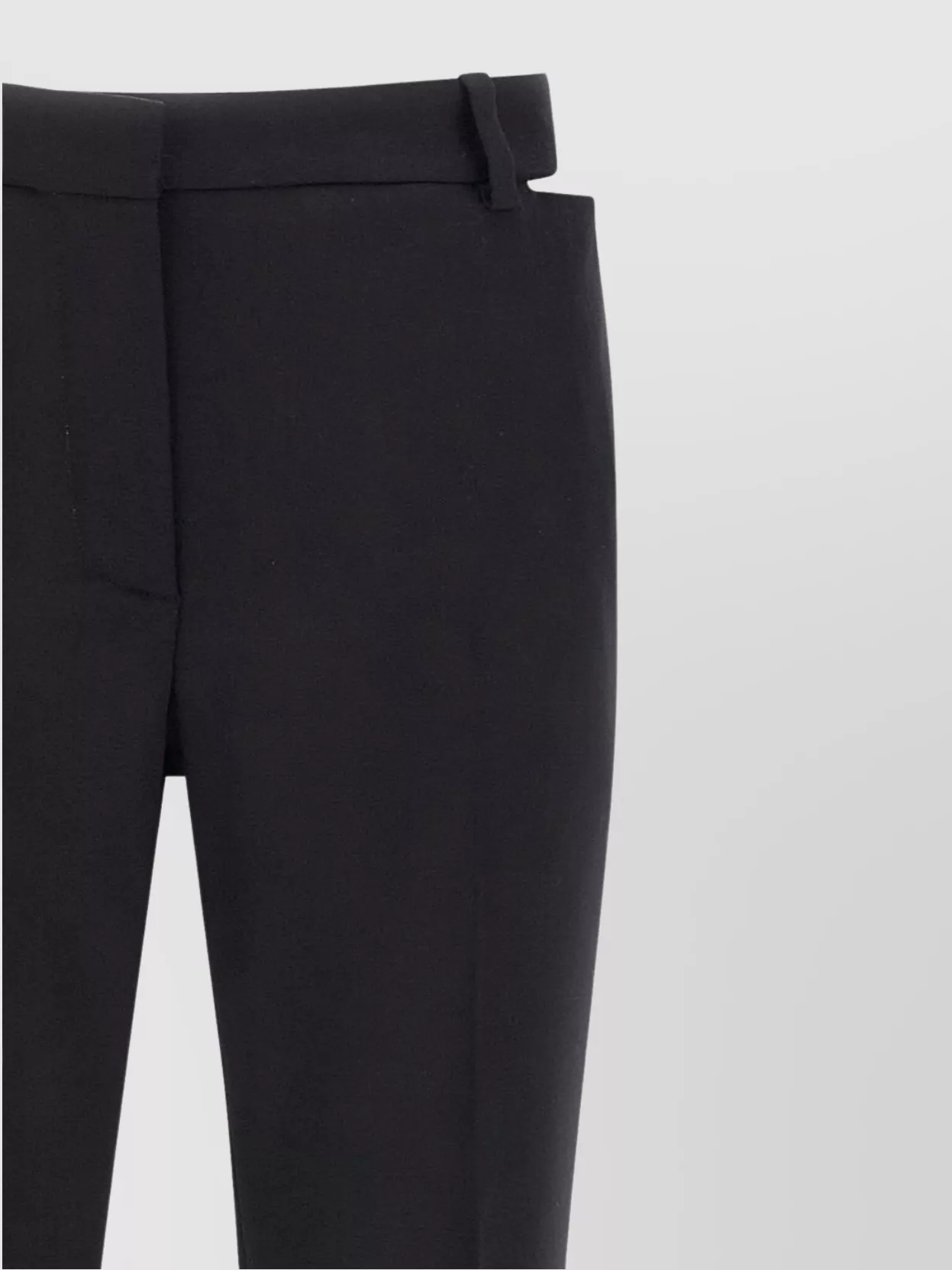 Versace Tailored Trousers Featuring Cut-Out Design