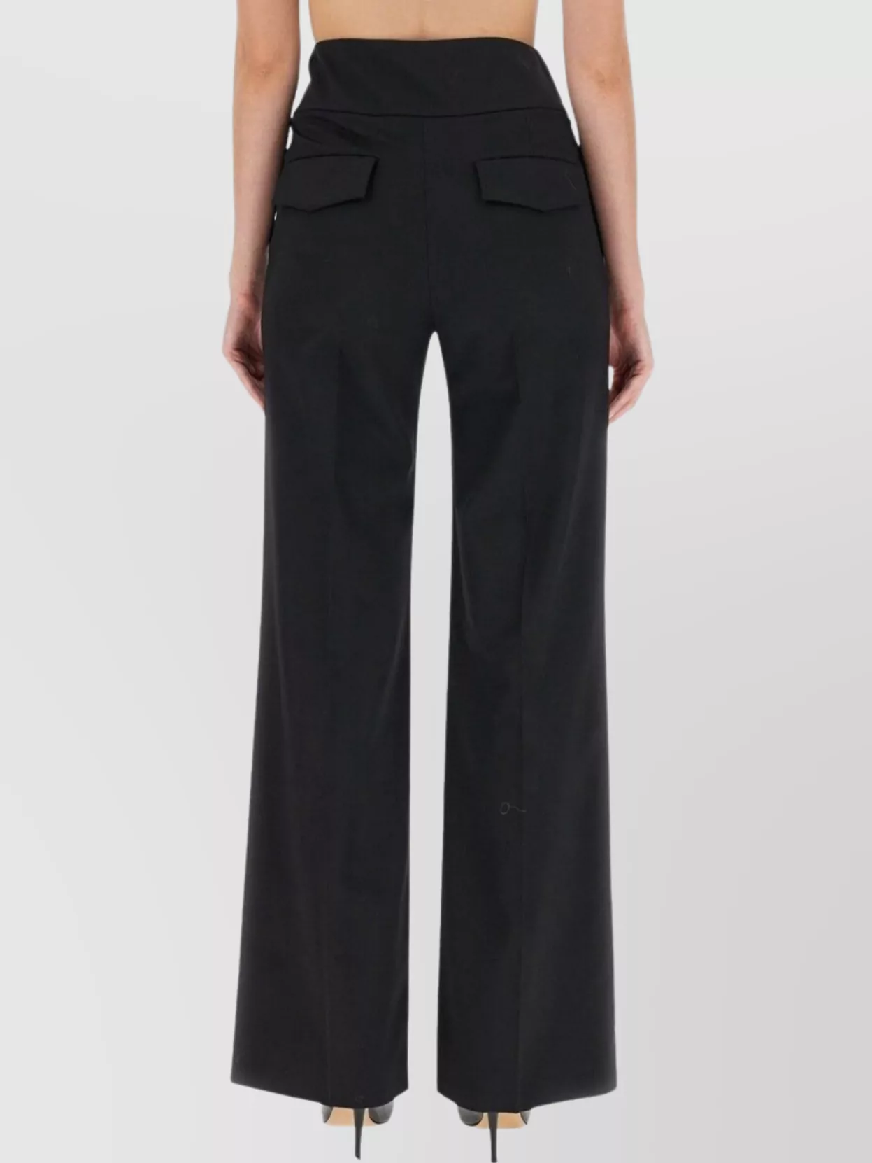 Moschino Trousers Featuring Shoulder Straps