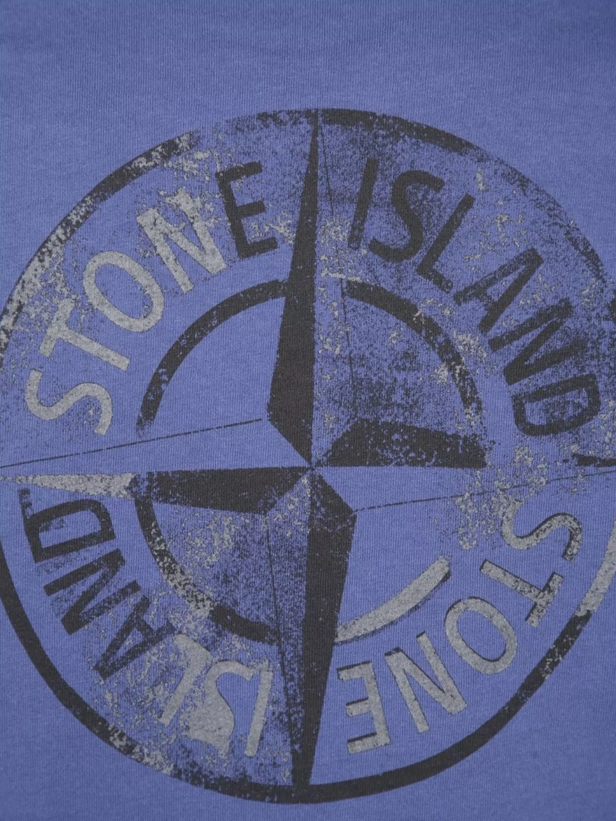 Stone Island Crew Neck Graphic Print T-Shirt