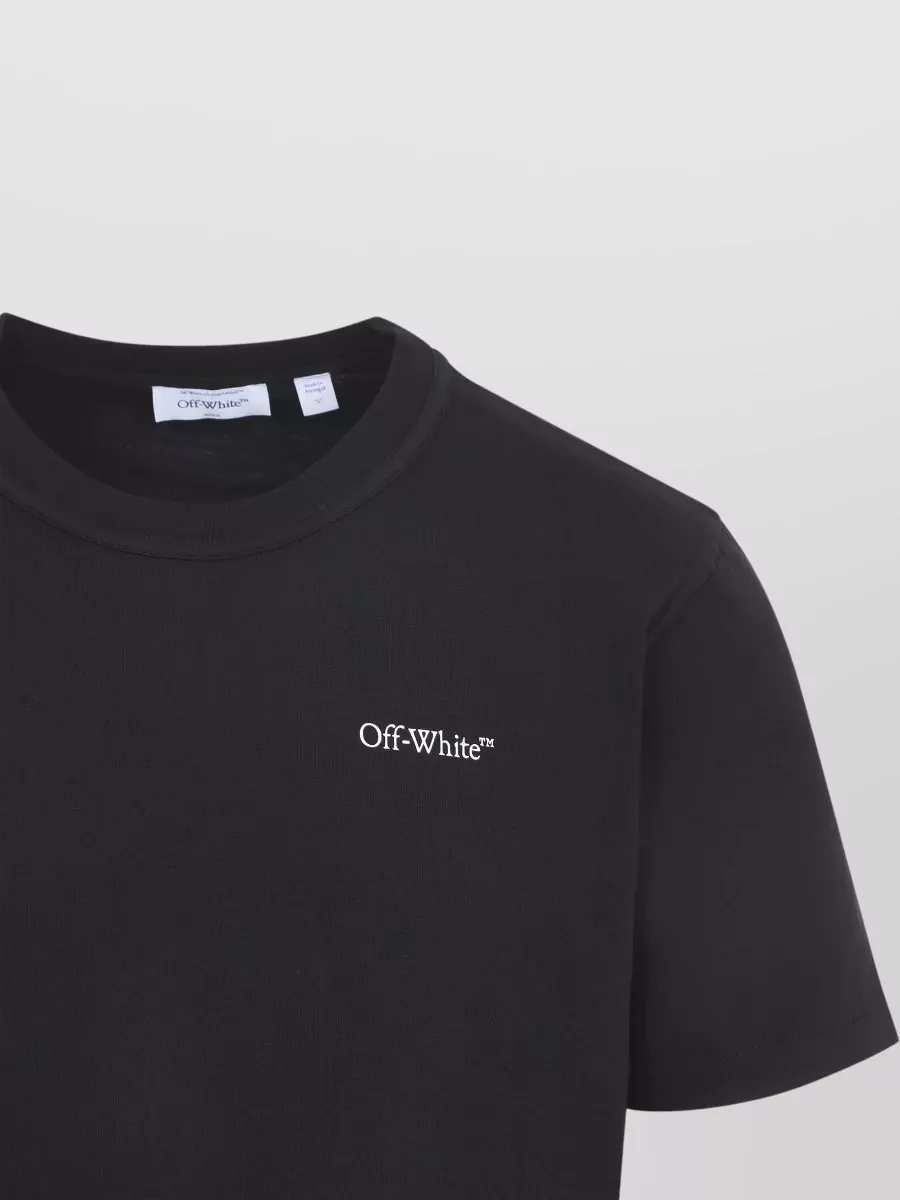 Off-White Small Bookish Regular-Fit Cotton Short-Sleeve T-Shirt