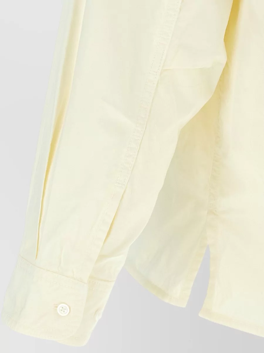 Willy Chavarria Cotton Oversized Long-Sleeve Shirt