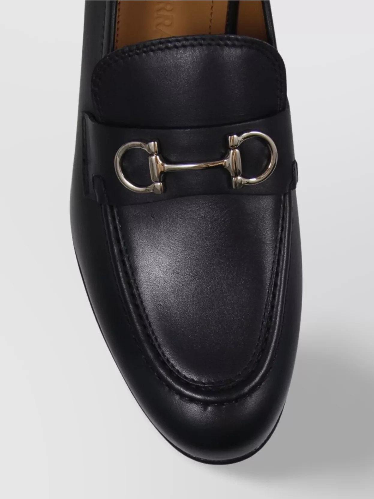 FERRAGAMO MULE CORSARO WITH METALLIC HARDWARE AND ROUND TOE