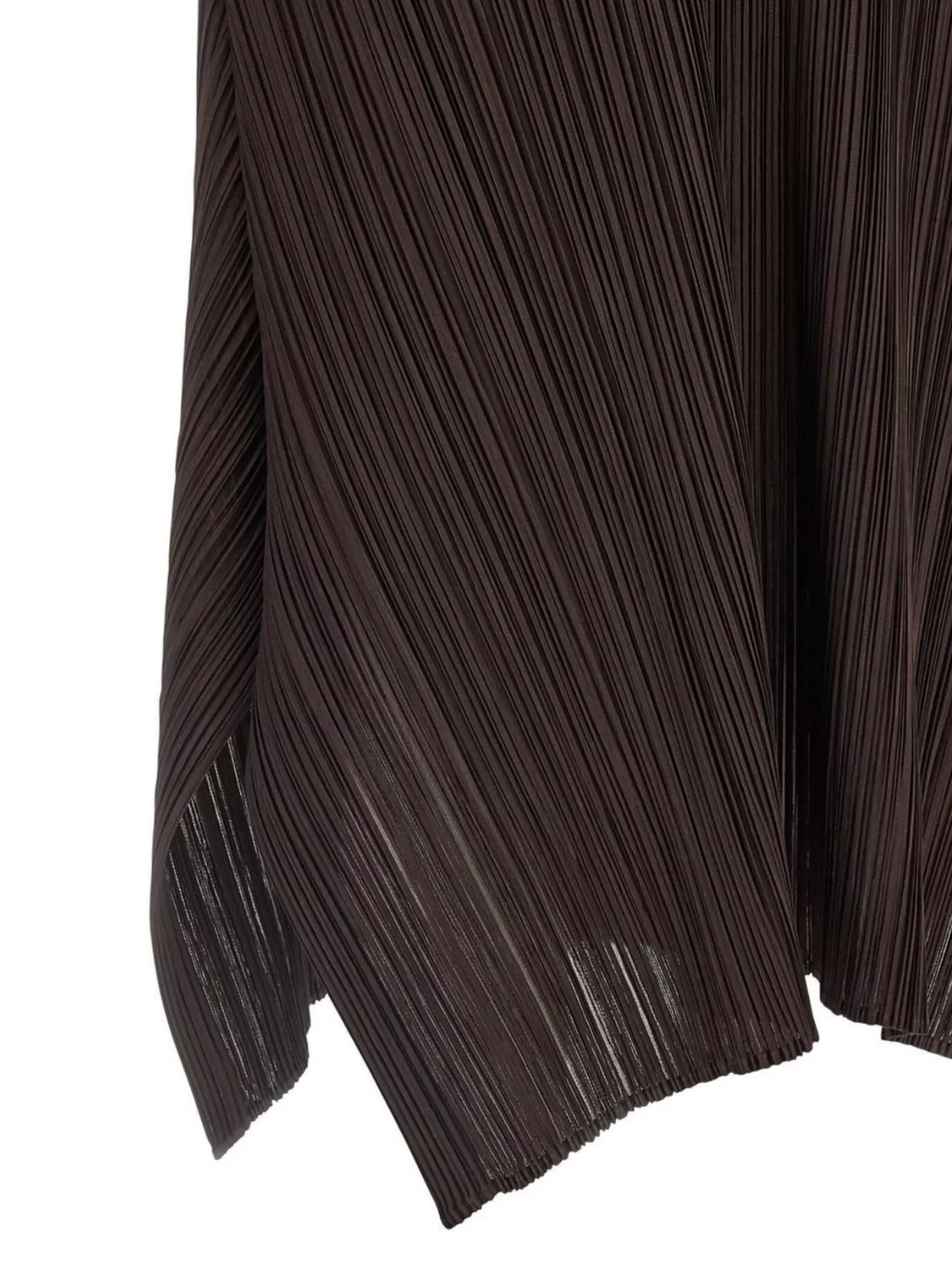 Pleats Please Issey Miyake July Midi Dress Round Neckline