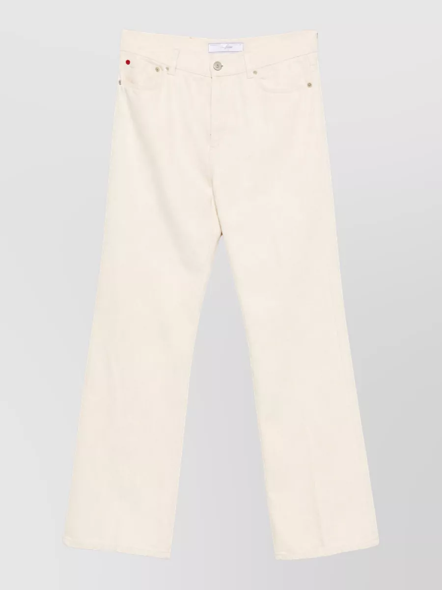 Seafarer Silk Denim Straight-Leg Jeans