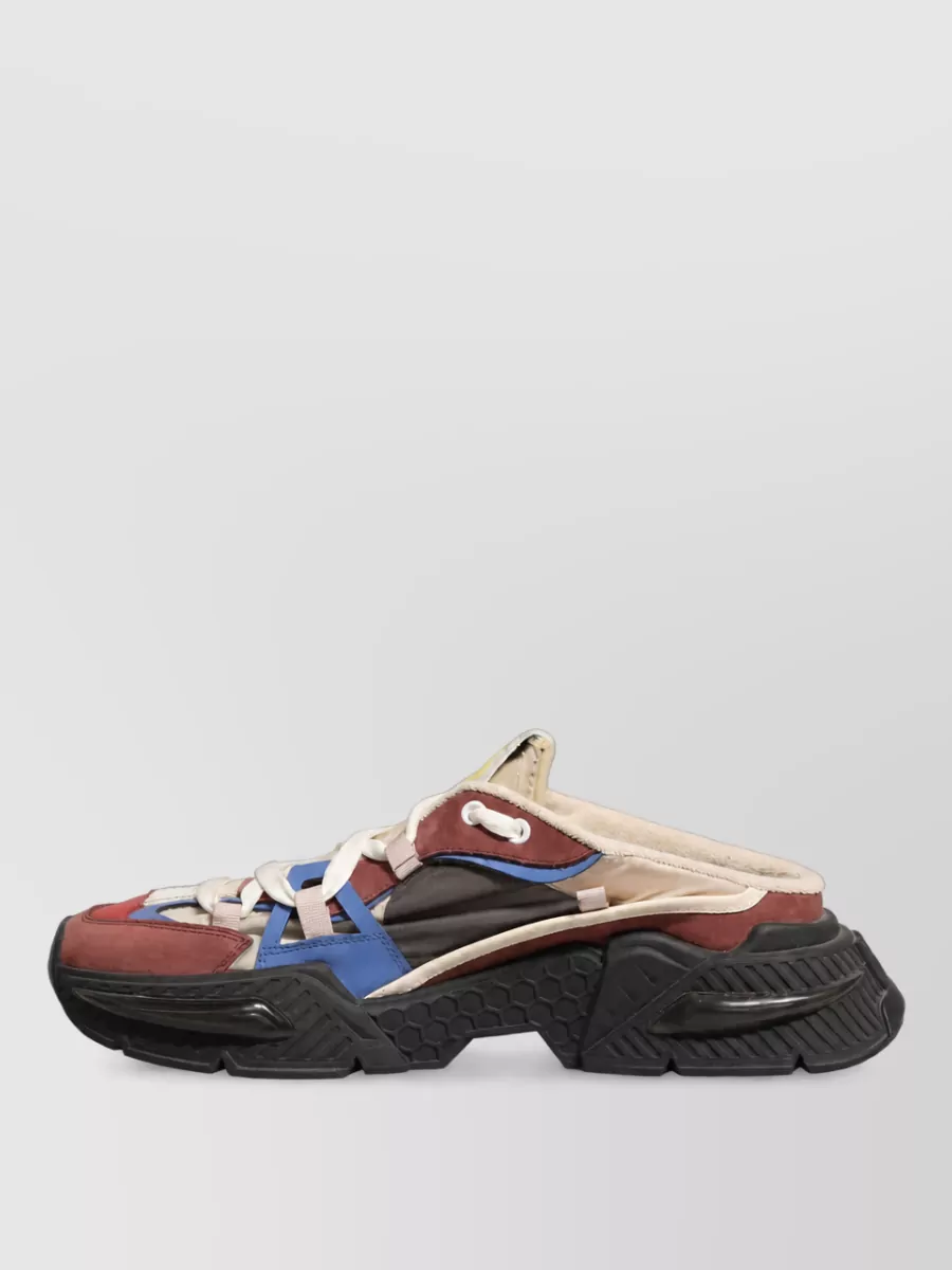 Dolce&Gabbana Leather Panelled Sneakers