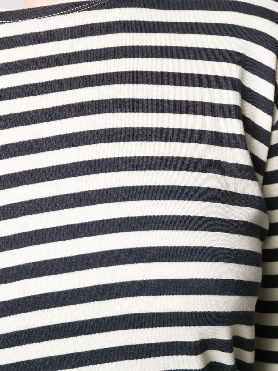 Closed Striped Long-Sleeve T-Shirt