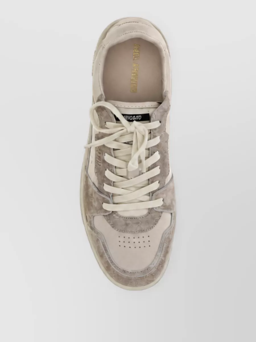 Axel Arigato Leather Low-Top Lace-Up Sneakers