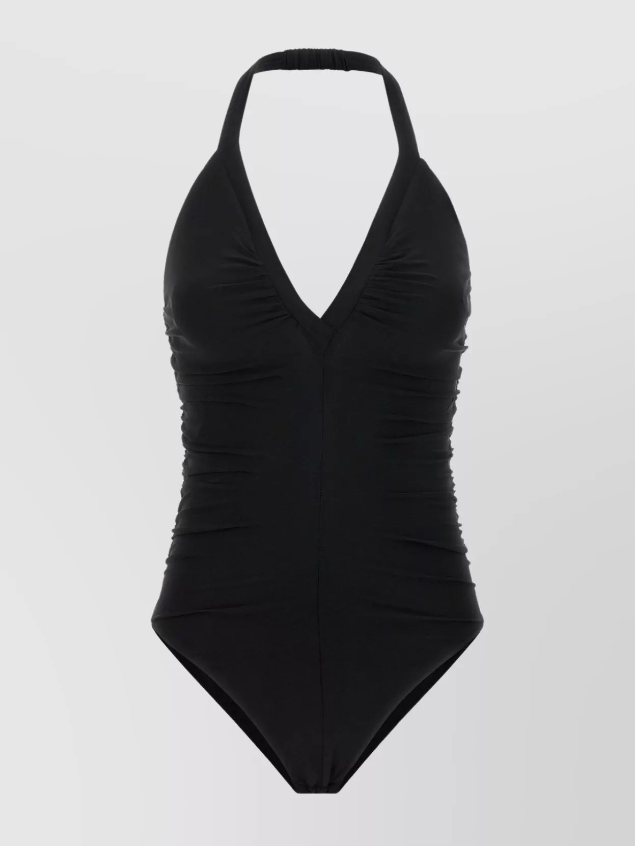 Pinko Halterneck Long Sleeve Bodysuit Feather Detailing