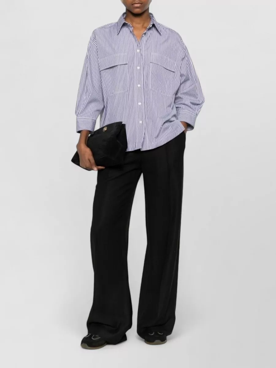 Brunello Cucinelli Striped Cotton Shirt