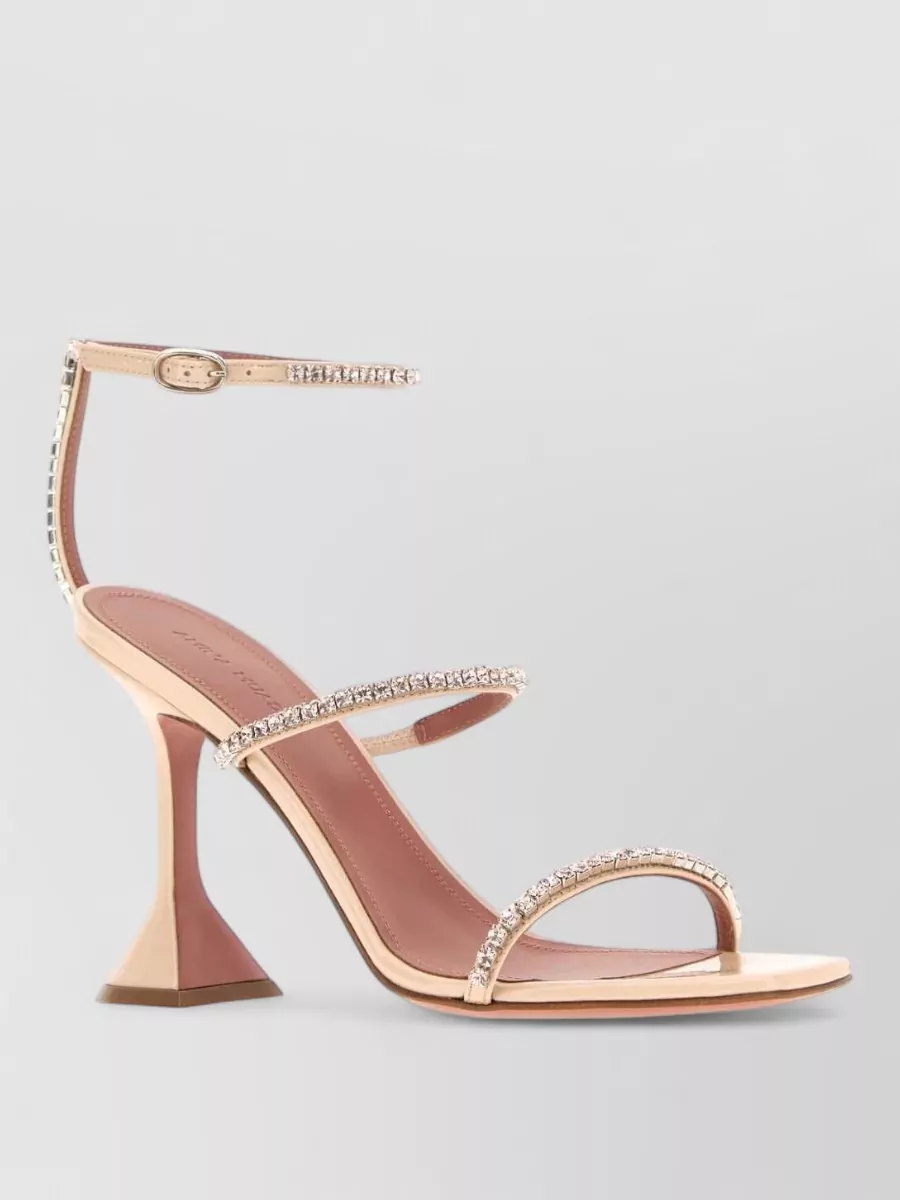 Amina Muaddi leather sandals