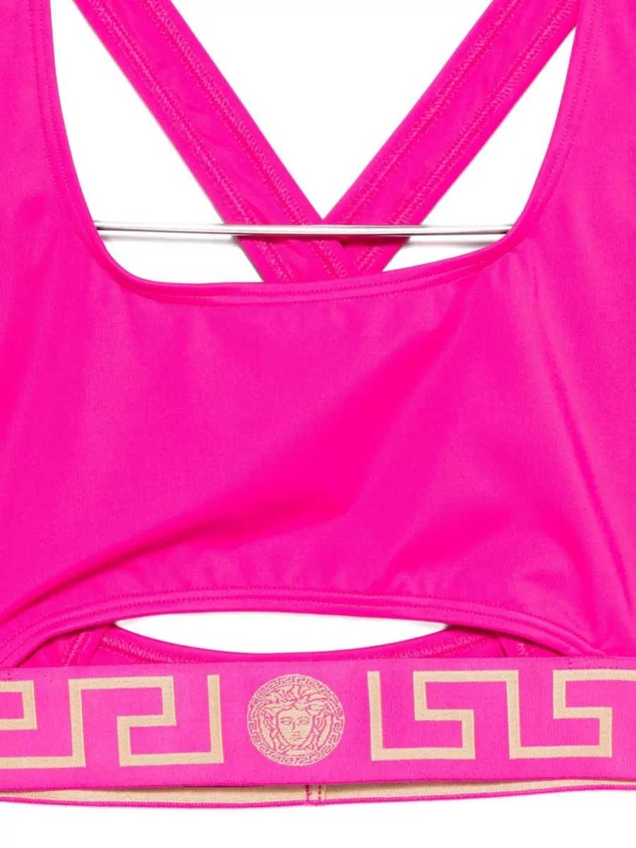 Versace Cutout Bikini Top