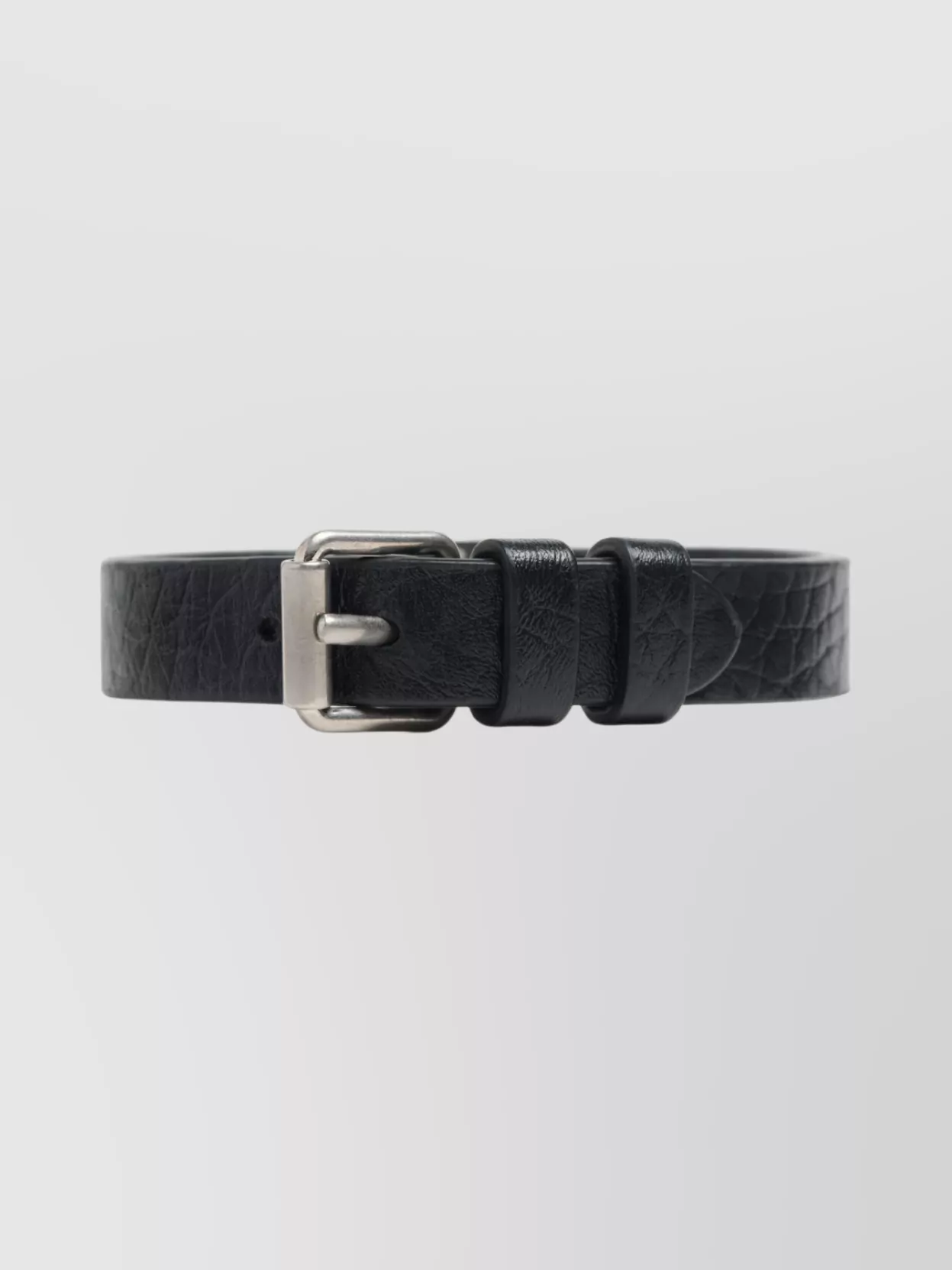 Valentino Garavani Grained Calfskin Vlogo Signature Bracelet