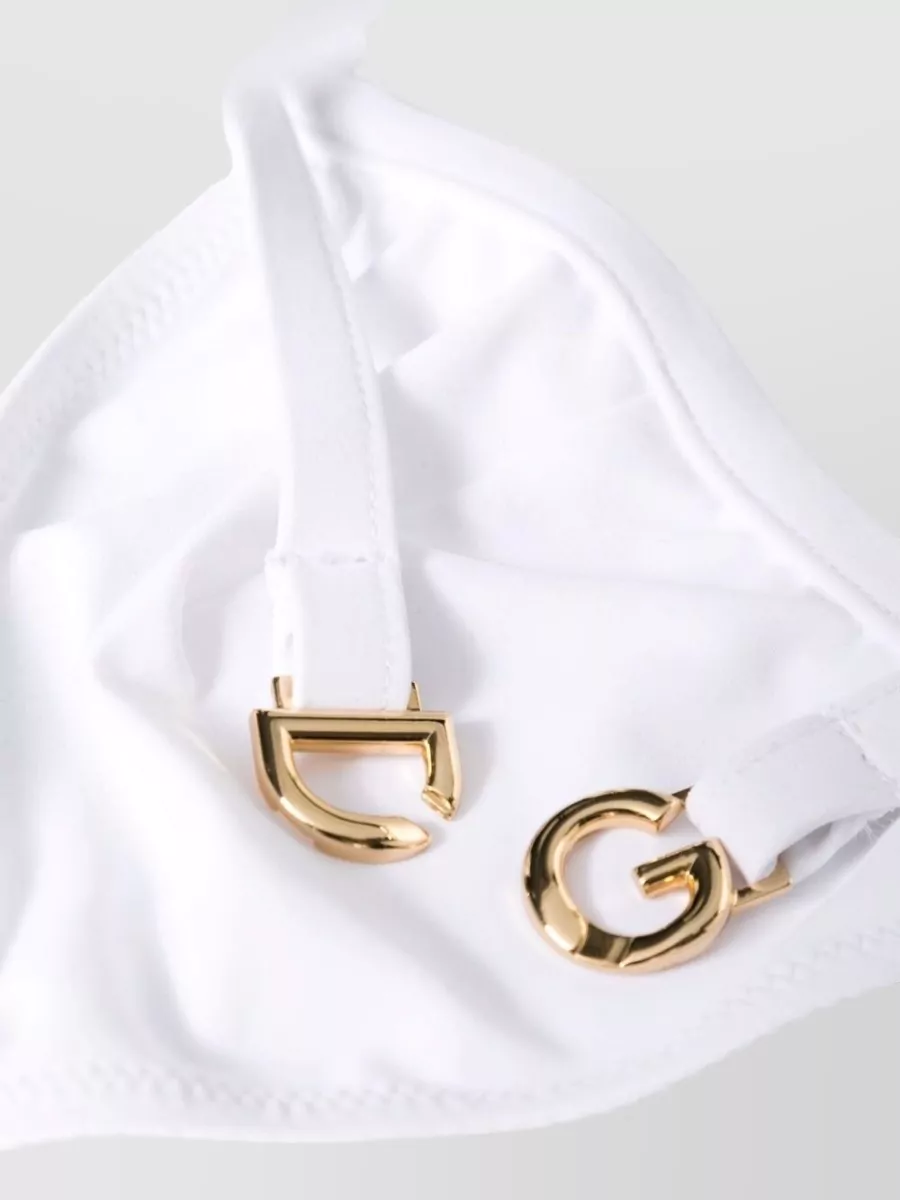 Dolce&Gabbana Logo Triangle Bikini