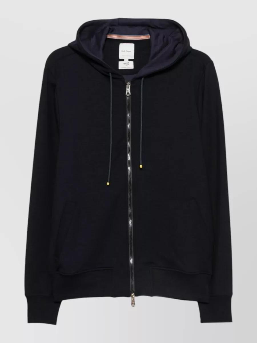 Paul Smith cotton blend zip up hoodie