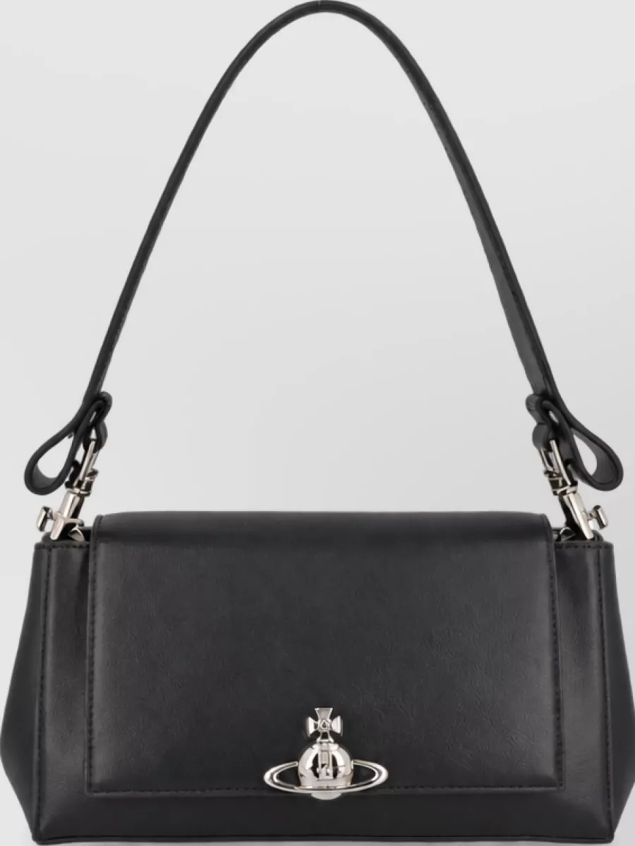 Vivienne Westwood Hazel Medium Leather Shoulder Bag