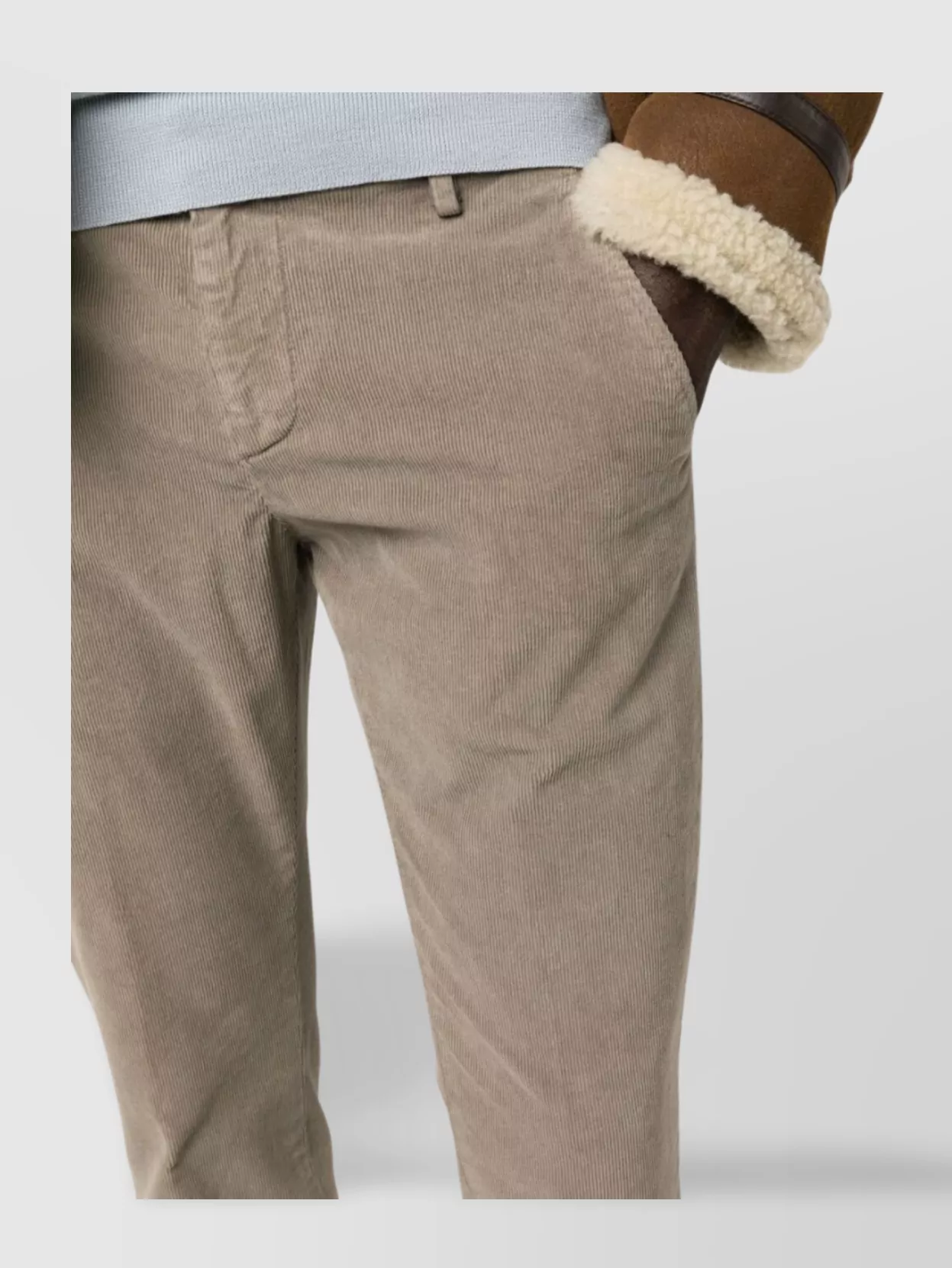 Dondup Corduroy Cotton Trousers Gaubert
