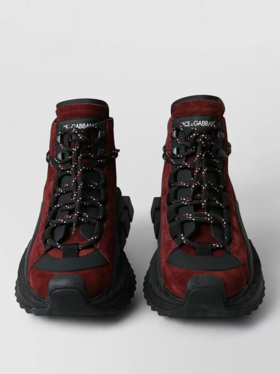 Dolce&Gabbana leather high-top sneakers