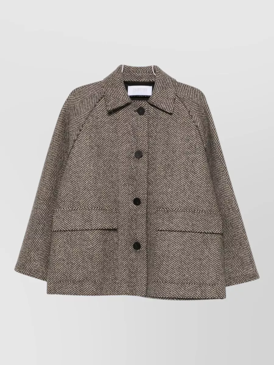 Harris Wharf London Wool And Cashmere Cape