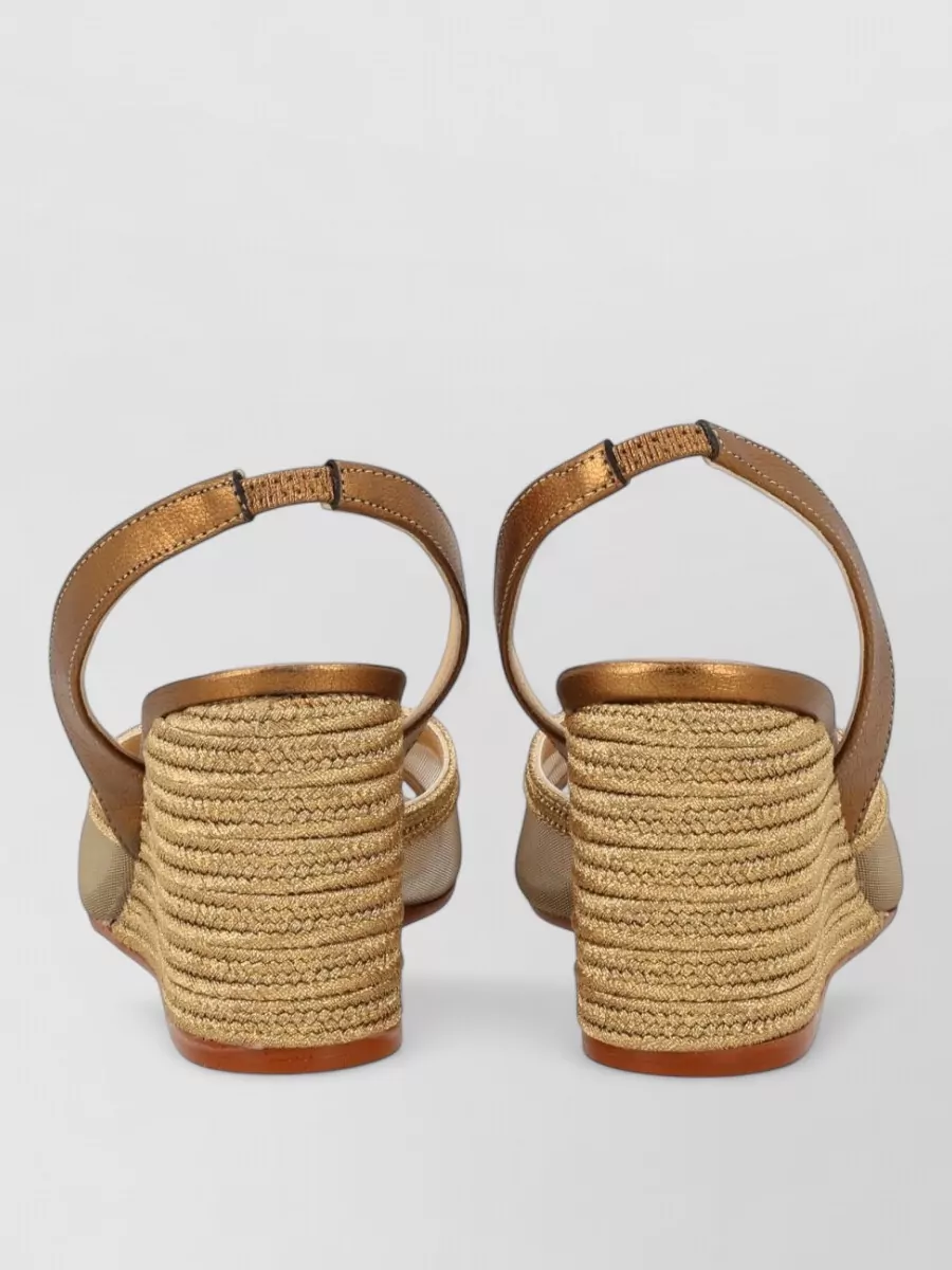 Castaner Leather Espadrille Sandals