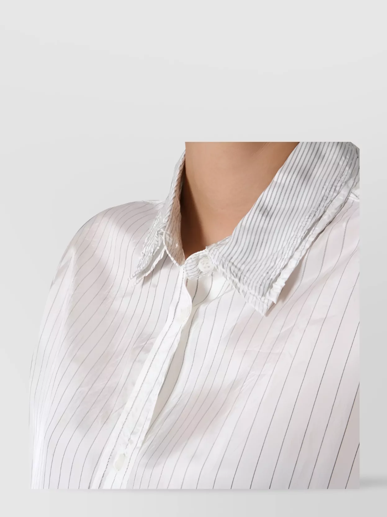 Aspesi Shirt Striped Pattern Chest Pocket